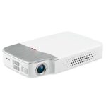 Mini HD RD-605 Projector Easy to Carry Home 1080P Projector with Battery (Color : White) (Color : Black) (Whit(projectors)