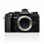 Olympus OM-D E-M5 Mark III Micro Four Thirds system camera body, 20 MP sensor, 5-axis image stabilizer, powerful autofocus, electronic OLED viewf