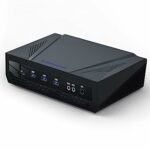 ALLASONE Mini PC Windows 11 Core i7 1165G7, Mini Computer 16GB DDR4 RAM 512G NVMESSD, DP HDMI Type-C 4K Triple Display Small PC USB3.0 TF Slot Wi