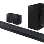 Samsung Q990C Soundbar Speaker (2023) - 22 Speaker Home Sound System With Wireless Dolby Atmos Rear Speakers And Wireless Subwoofer, Alexa Built