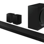 Samsung Q990B Soundbar Speaker (2022) - 11.1.4ch 3D Object Tracking Surround Sound System With Wireless Dolby Atmos DTS:X & Alexa Built-In, Rear