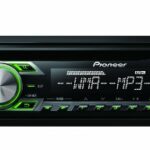 Pioneer DEH-150MPG CD RDS Tuner with WMA/MP3 playback and front illuminated Aux-In (Green)
