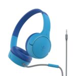 Belkin SoundForm Mini Wired On-Ear Headphones for Kids, Over-Ear Headset for Children with inline Microphone for Online Learning, School, Travel,