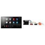 Pioneer 1026883 Double DIN Display with CarPlay and Android Auto, Black/White, Unico & Connects2 CT20VW01 Car accessory
