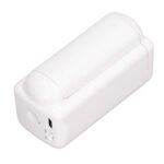 Kufoo Pocket Printer, Maximum 10W Mini Wireless Printer USB Charging 300DPI Accuracy for Barcode QR (Black Cartridge (Skin Friendly))