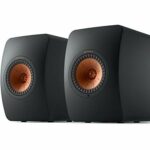 KEF LS50 Wireless II - Active wireless stereo speaker system (Carbon Black) | HDMI | Airplay 2 | Bluetooth | Spotify | Tidal