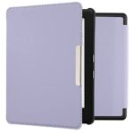 kwmobile Case Compatible with Kobo Glo HD/Touch 2.0 Case - Cover for eReader with Magnetic Closure - Lavender