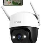 Imou 360° Security Camera Outdoor with AI Human/Motion Detecion, 30m Color Night Vision, PTZ WiFi Home IP CCTV Camera 1080P, Auto Tracking, Siren
