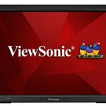 ViewSonic TD2423 24-inch 1080p HD IPS 10-Point Touch Monitor with Scratch-Resistant Screen, Stylus Compatible, Dual Integrated Speakers, HDMI, VG