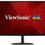 ViewSonic VA2432-MHD 24-inch Full HD IPS Monitor with Frameless Design and dual integrated speakers, VGA, HDMI, DisplayPort, Eye Care for Work an