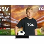 TCL 65C845K 65" QLED 4K Smart TV - Black
