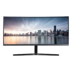 Samsung C34H890WGR - CH89 Series - LED monitor - curved - 34" (34" viewable) - 3440 x 1440 Ultra WQHD @ 100 Hz - VA - 300 cd/m² - 3000:1-4 ms - H