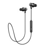SoundPEATS Neckband Bluetooth Headset IPX8 Waterproof Wireless Earphones for Sports, in-Ear Stereo Bluetooth 5.0 Earbuds with Magnetic Charger, B