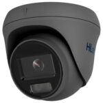 HiLook IPC-T259H-(2.8 mm) 5MP ColorVu Lite Fixed Turret Network POE IP Camera IP67 24/7 Colour - Grey