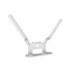 conecto, Speaker Bracket for Direct Mounting on TV for SONOS Beam Soundbar, Material: Steel and Aluminium, White