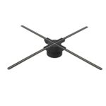 3D Hologram Fan, 3D Hologram Projector Advertising Display with 1024 Premium LED Beads, 85cm 33.5in LED WiFi Real Time Projector for Business Sto