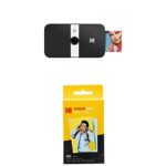 KODAK Smile Instant Print Digital Camera with Paper 50-pack Bundle
