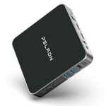 PELADN Pi05 Mini PC Windows 11 Pro, Intel 11th Gen N5105, 16GB RAM/512GB SSD, 4K UHD, LAN/HDMI2.0, 2.4G/5.0G WiFi. Perfect for Business, Home, Of