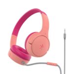 Belkin SoundForm Mini Wired On-Ear Headphones for Kids, Over-Ear Headset for Children with inline Microphone for Online Learning, School, Travel,