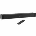 AZATOM Studio Compact HD100 2.1 Soundbar Built-In Subwoofer, 100Watts, 3D Surround Sound, Wireless Bluetooth, Remote Control, Wall Mountable, Opt