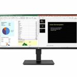 LG 86,4cm/34'' (2560x1080) 34BN670-B 21:9 5ms 2xHDMI DisplayPort VESA Pivot Speaker 4K UHD Black Silver