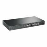 TP-Link TL-SG2428P JetStream 28-Port Gigabit Smart Switch with 24-Port PoE+, 4 SFP Slots (250 Watt Budget, Centralized Cloud Management Omada SDN