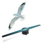 TOPS 3D Hologram Fan Projector, WiFi Control Holographic Advertising Display Fan with 384 LED Beads, 16.5inch Bluetooth Speaker Supported Video P