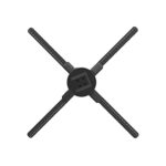 3D Hologram Fan WiFi Projector Holographic Advertising Machine Naked Eye 3D Fan Screen 52 Cm With WIFI Mobile APP Control Party Decorations Revol