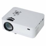 YADECL Mini Movie Projector, Multimedia Home Theater Video Projector with Cable, Full Video Projector