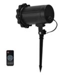 Christmas Projector Lights Outdoor, 180° Projection Angle Christmas Snowflake Projector Lights HD Display for Indoor Outdoor