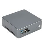 dsheng Mini Desktop Computer, Dual Band WiFi Mini PC Host 4GB 128GB 110-240V (UK Plug)