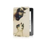 XYFCJK Hand Strap Case For Kindle - Paperwhite 123 (6Th 7Th Gen) 2013 2015 Smart Anti-Drop Cover, Printing Slimshell Waterproof Case For Dp75Sd,