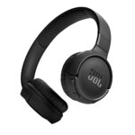 JBL Tune 520BT Wireless On-Ear Headphones, with JBL Pure Bass Sound, Bluetooth 5.3 and Hands-Free Calls, 57-Hour Battery Life, in Black