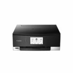 Imprimante Canon Pixma TS6250 Wifi Multifonctions Fax (Noir) (EU)