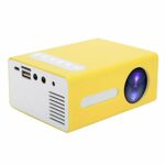 Mini Projector 320 x 240 Resolution Household Projector LED Projector with Remote Control, Support AV + USB + HDMI + small memory card + 5V-2A po