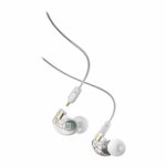 MEE audio - M6 PRO 2nd Generation Universal-Fit Noise-Isolating Musicians’ In-Ear Monitors with Detachable Cables - Clear