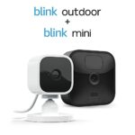 Blink Outdoor security camera (1-Camera System) + Blink Mini Indoor security camera, (1 Camera) | Motion Detection, Alexa enabled, Blink Subscrip