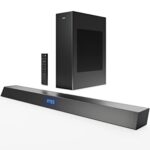 PHILIPS Audio B8405/10 Soundbar with Subwoofer Wireless (2.1 Channels, Bluetooth, 240 W, Dolby Atmos, HDMI eARC, DTS Play-Fi Compatible, Connects