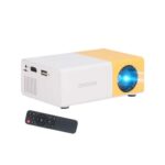 Portable Mini Projector, 24-60 inch Huge Screen, Diffuse Reflection Imaging, Various Interfaces Support Laptop, Game Console, Camera, U Disk