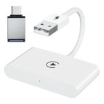 Carplay Wireless Adapter,2023 Upgrade Wireless Carplay Adapter Dongle Convert Factory Wired Carplay to Wireless,Carplay Adapter Bluetooth 5Ghz Wi