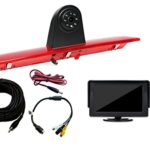 Dolphin Automotive Van Rear Brake Light Reversing Camera Fits Ford Transit Jumbo 2014 onwards WITH 4.3" Dash Monitor/Screen