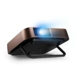 ViewSonic M2 Full HD Smart Portable LED Projector for Gaming, Family & Home Entertainment with WiFi Bluetooth and Harman Kardon Audio - Metallic