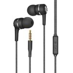 Earphones, Wired Headphones and Microphone 3.5mm In-Ear Magnetic Stereo Definition for PC and Android Mobile Phone for Galaxy, Huawei, Xiaomi etc