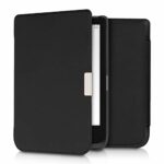 kwmobile Case Compatible with Pocketbook Touch Lux 4/Lux 5/Touch HD 3/Color (2020) Case - Cover for eReader with Magnetic Closure - Black