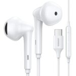 UGREEN HiTune USB C Headphones Wired Earphones In-Ear Type C Headphones with Mic Remote Control Noise Isolation Compatible with S23 S22 Ultra/FE