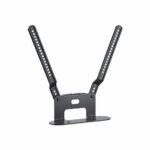 conecto, Speaker Bracket for Direct Mounting on TV for SONOS Beam Soundbar, Material: Steel and Aluminium, Black