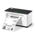 MUNBYN Shipping Label Printer USB 4x6 for Shipping Packages Postage Address Home Small Business, Compatible with Etsy, Shopify, Ebay, Amazon, Roy