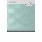 Canon SELPHY SQUARE QX10 Portable Colour Photo Wireless Printer (Mint Green) - A compact WiFi printer that prints quality square photos and conne