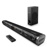 ULTIMEA Sound bar for TV, 190W 2.1 Soundbar with Subwoofer, 6 EQ Modes, 5.0 Bluetooth Surround Sound System for 4K & HD & Smart TV, ARC, Optical,