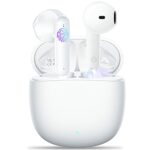 Wireless Headphones,Wireless Earbuds Bluetooth with 4 Mic AI Call Noise Cancelling Earphones Wireless bluetooth with 36h Playtime Type-C IPX6 Sma